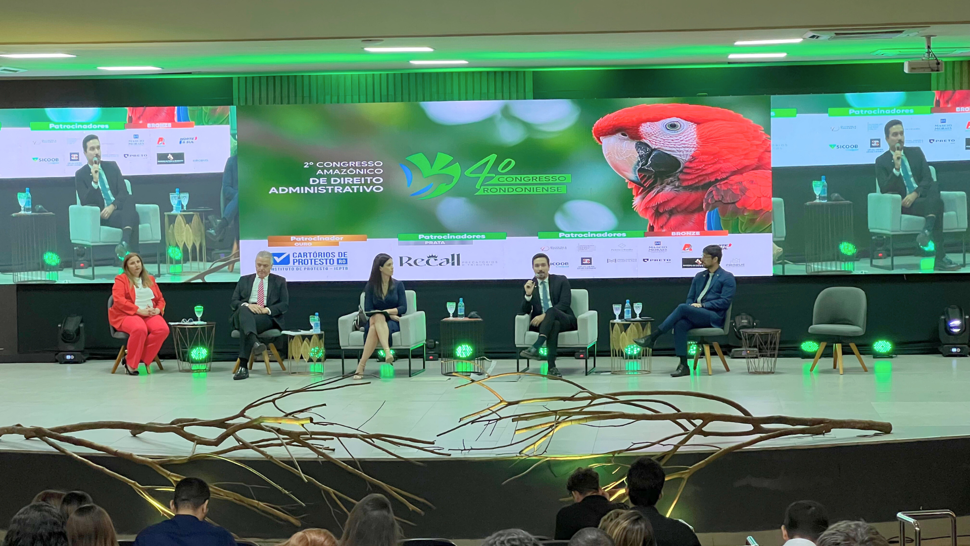 Presença ativa: PGE-RO marca participação no 2º Congresso Amazônico de Direito Administrativo