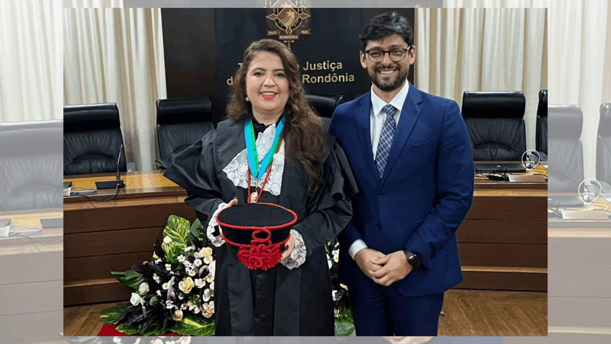 PGE-RO participa de posse da juíza Inês Moreira da Costa como desembargadora do TJRO