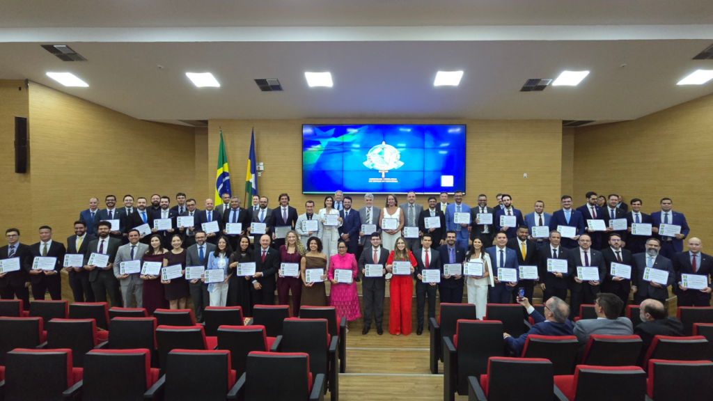 Imagem 4: Procuradores do Estado em solenidade especial.