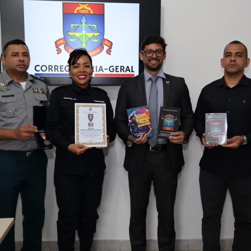 PGE/RO recebe medalha “Mérito da Justiça e Disciplina” da Polícia Militar de Rondônia.