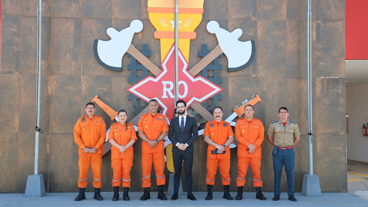 PGE-RO discute avanços para construção da nova sede do Corpo de Bombeiros em Porto Velho e Espigão do Oeste.