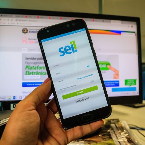 Na palma da mão, nova versão do aplicativo do Sistema Eletrônico de Informações está disponível em Rondônia