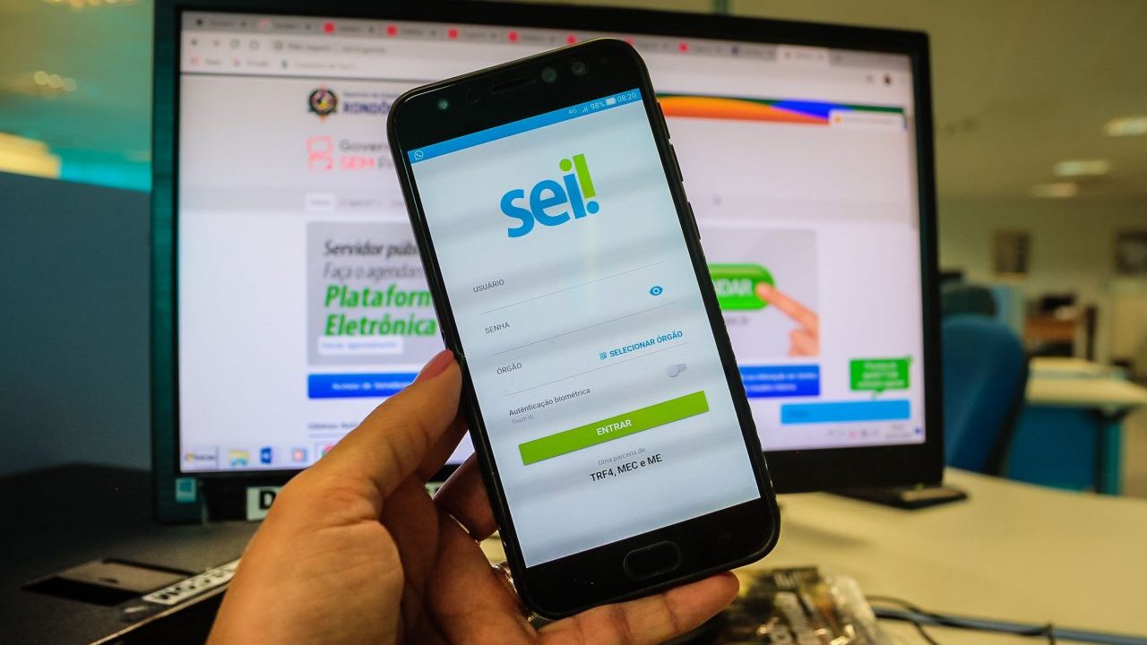 Na palma da mão, nova versão do aplicativo do Sistema Eletrônico de Informações está disponível em Rondônia