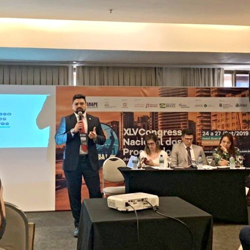 Procurador do Estado de Rondônia apresenta tese em Congresso Nacional em Fortaleza
