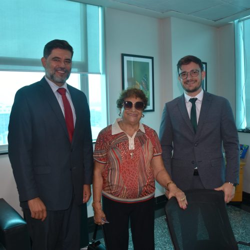Procurador-Geral do Estado recebe visita da primeira Procuradora-Geral de Rondônia, Aliete Morhy
