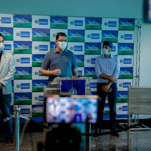 Transparência nas aquisições de materiais e insumos é pontuada pelo governador ao garantir apoio à Polícia Federal