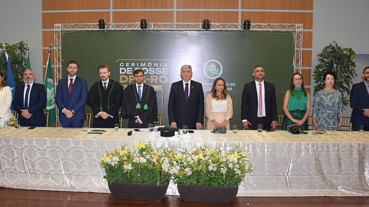 PGE/RO prestigia a posse do novo Defensor Público-Geral de Rondônia