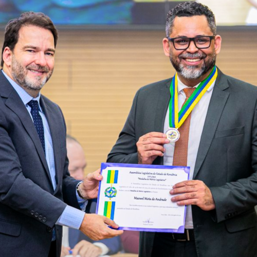 Procurador do Estado recebe Medalha de Mérito Legislativo da Assembleia Legislativa de Rondônia