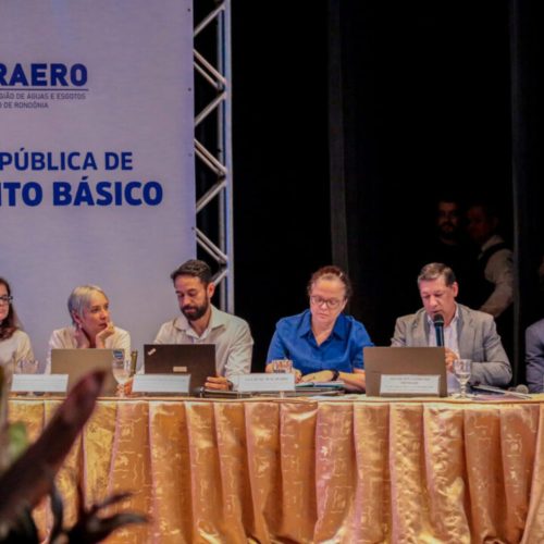 PGE/RO compõe mesa em audiência pública sobre modernização dos serviços de água e esgoto