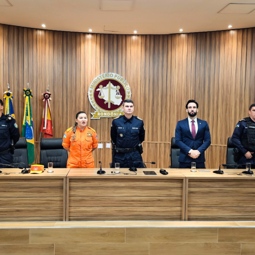 PGE participa da solenidade de passagem de comando do Batalhão de Polícia de Fronteiras e Divisas.