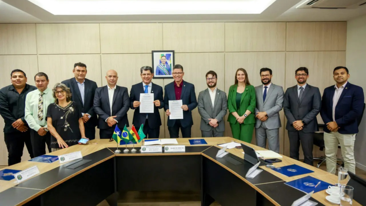 PGE-RO acompanha renovação da irmandade entre Rondônia e Beni para fortalecer a integração regional
