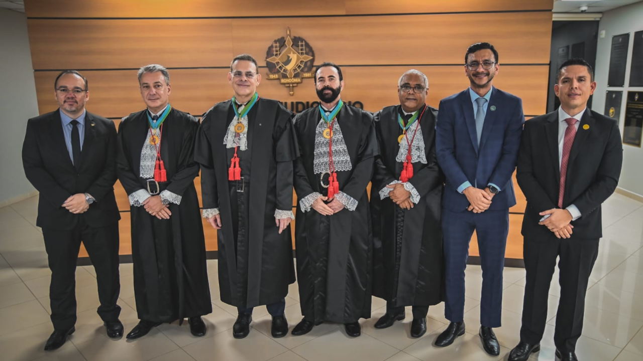 PGE-RO prestigia solenidade de posse da nova cúpula diretiva do TJRO