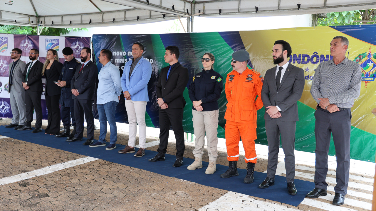PGE-RO participa de solenidade que marca avanço na segurança pública