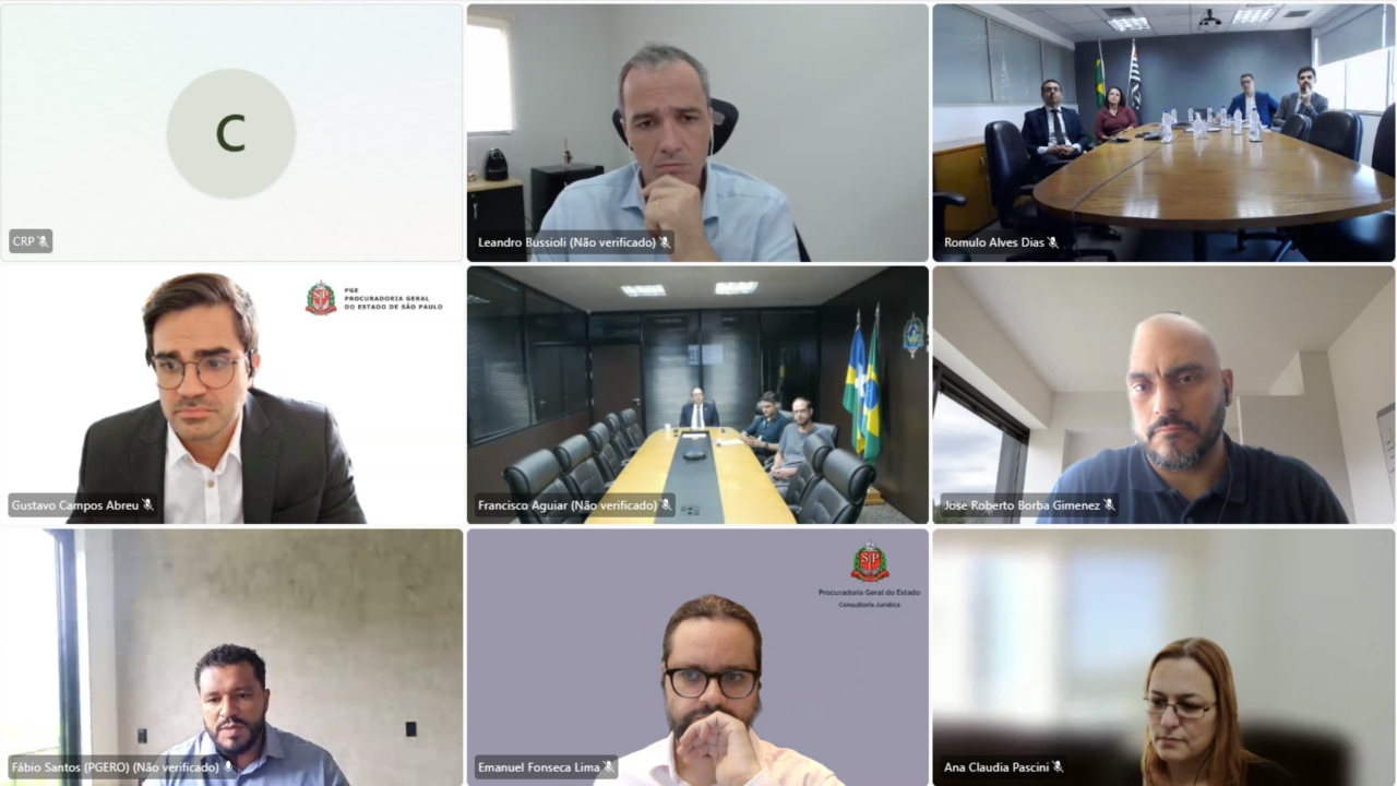 PGE-RO apresenta os sistemas tecnológicos Kanoê e Mapinguari para a PGE-SP 