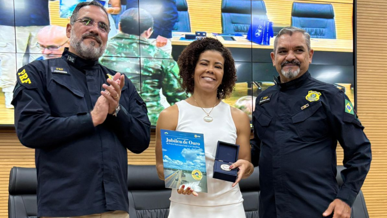 PGE-RO tem atuação reconhecida em solenidade pelos 50 anos da PRF em Rondônia