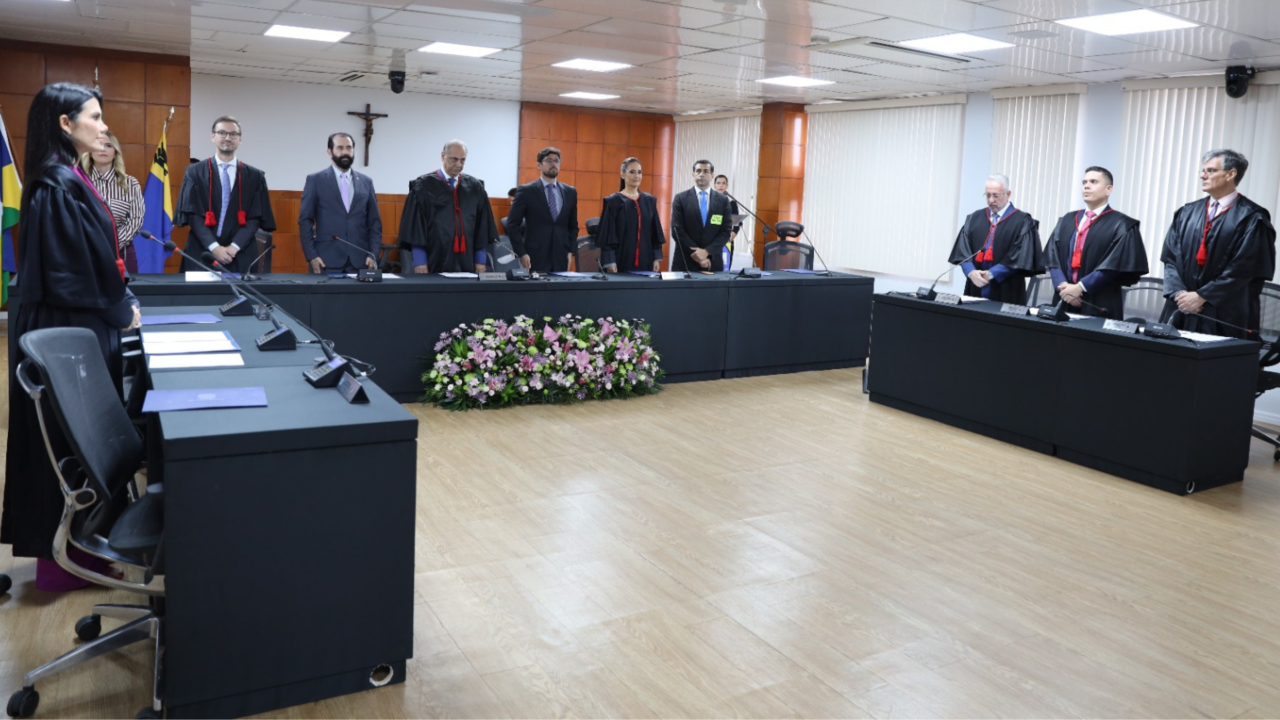 PGE-RO marca presença em cerimônia de posse no TRE-RO