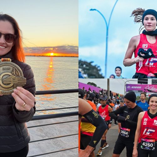 Servidora da PGE-RO participa de uma das maiores maratonas do Brasil e inspira com história de superação.