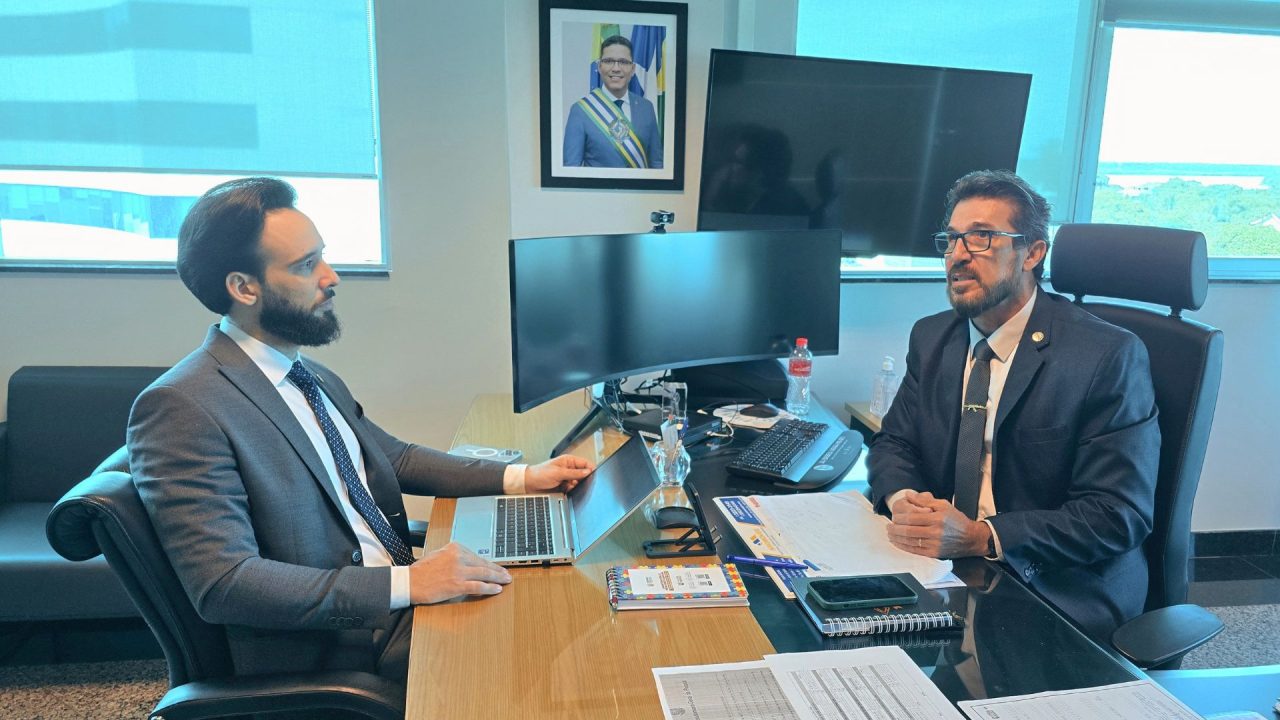 PGE e SESDEC realizam primeira reunião institucional com novo secretário da Segurança em Rondônia.