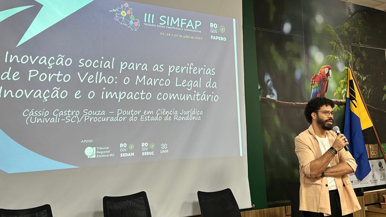 PGE-RO integra debates sobre inovação e inclusão social no III Simpósio da FAPERO