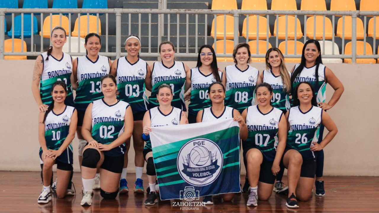 Time feminino de vôlei da PGE/RO avança até as quartas de finais nos Jogos dos Servidores Públicos 2024