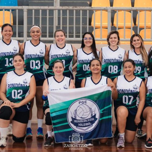 Time feminino de vôlei da PGE/RO avança até as quartas de finais nos Jogos dos Servidores Públicos 2024