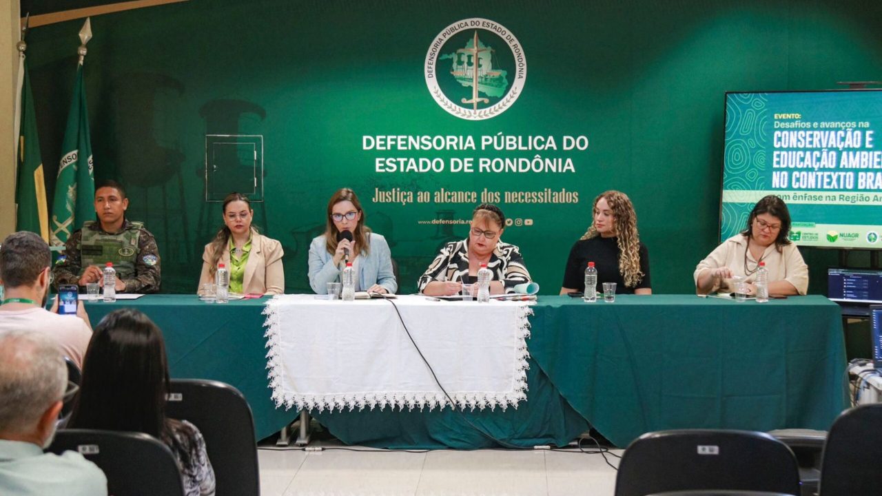 PGE/RO ministra palestra sobre tutela possessória e proteção da atividade agrária em evento da Defensoria Pública de Rondônia