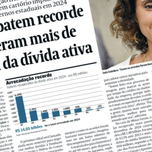 Rondônia está entre os Estados que registraram aumento na arrecadação da dívida ativa em 2024, conforme matéria publicada no Valor Econômico
