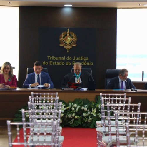 PGE/RO integra solenidade de posse dos novos juízes substitutos do TJ/RO