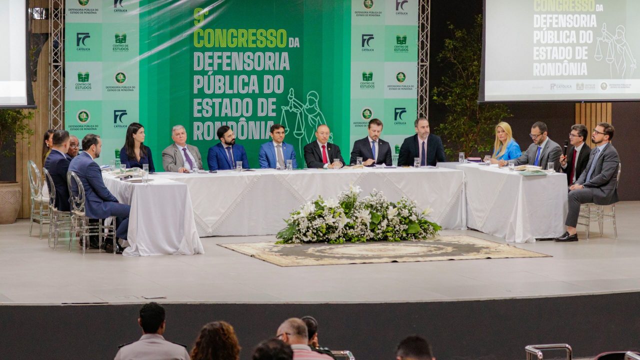 PGE-RO integra debates no 9º Congresso da Defensoria Pública de Rondônia