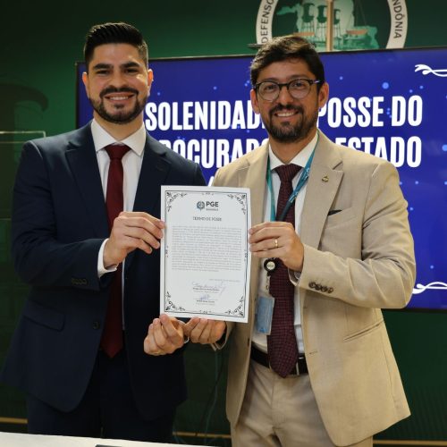 Novo Procurador do Estado toma posse na PGE/RO em solenidade oficial