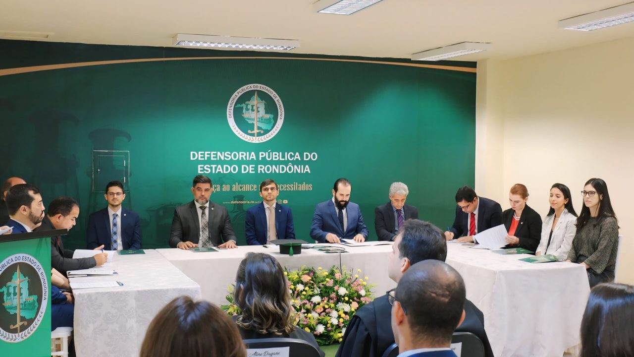 PGE/RO participa da Solenidade de Posse dos novos Defensores Públicos de Rondônia