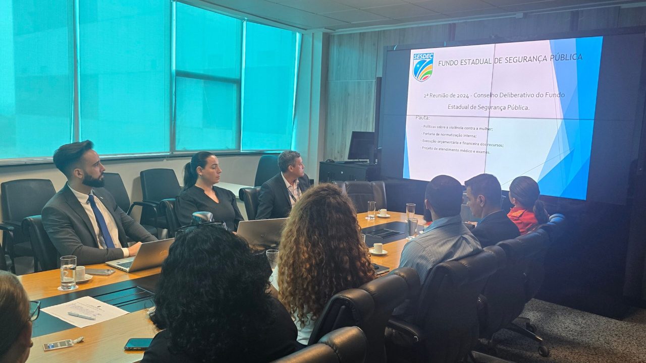 PGE/RO participa da segunda reunião do Conselho Deliberativo do Fundo Estadual de Segurança Pública