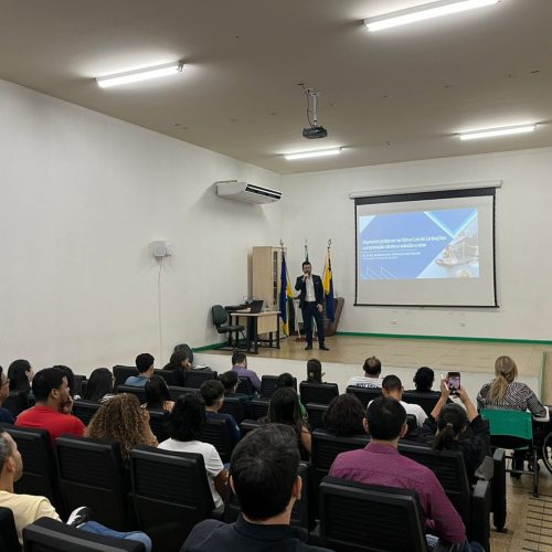 PGE/RO realiza curso sobre a Nova Lei de Licitações no IFRO