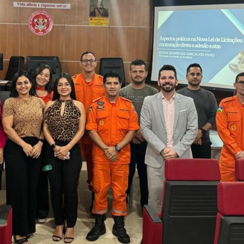 PGE/RO realiza curso sobre a Nova Lei de Licitações para o Corpo de Bombeiros