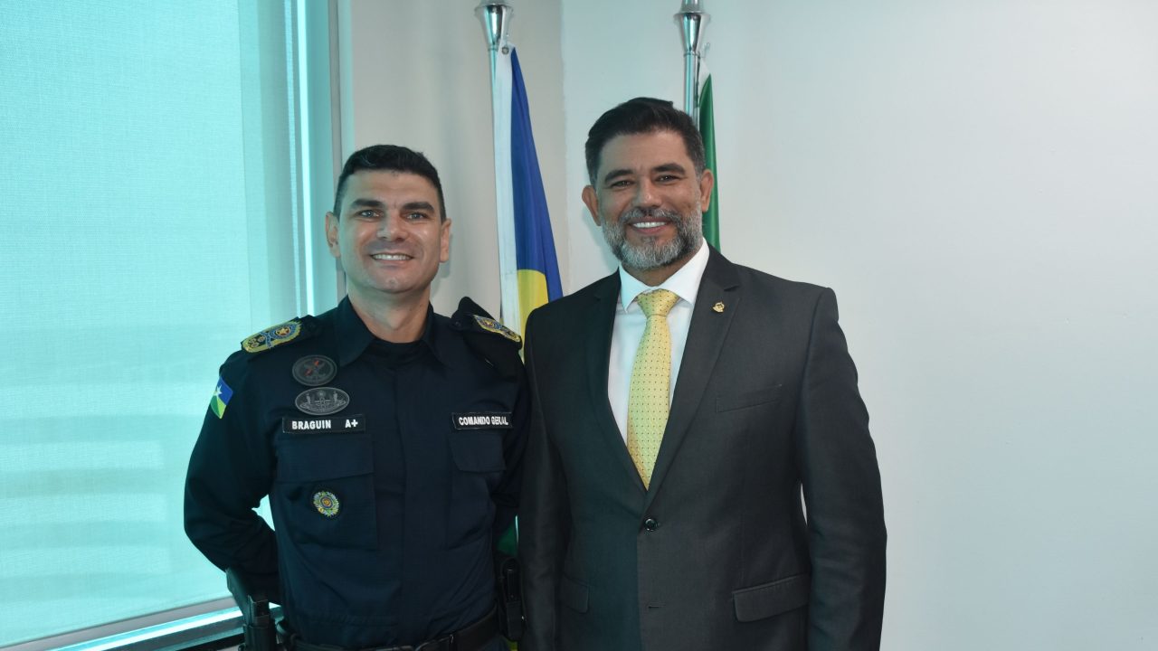 PGE recebe visita do Comandante-Geral da PM