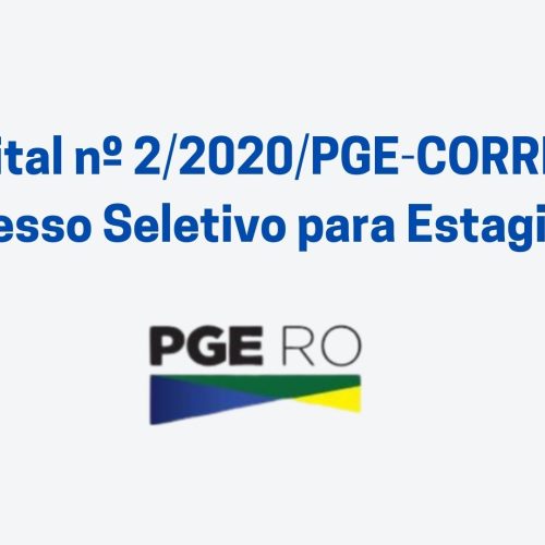 Confira a lista de nomes dos aprovados na prova de redação para estágio da PGE