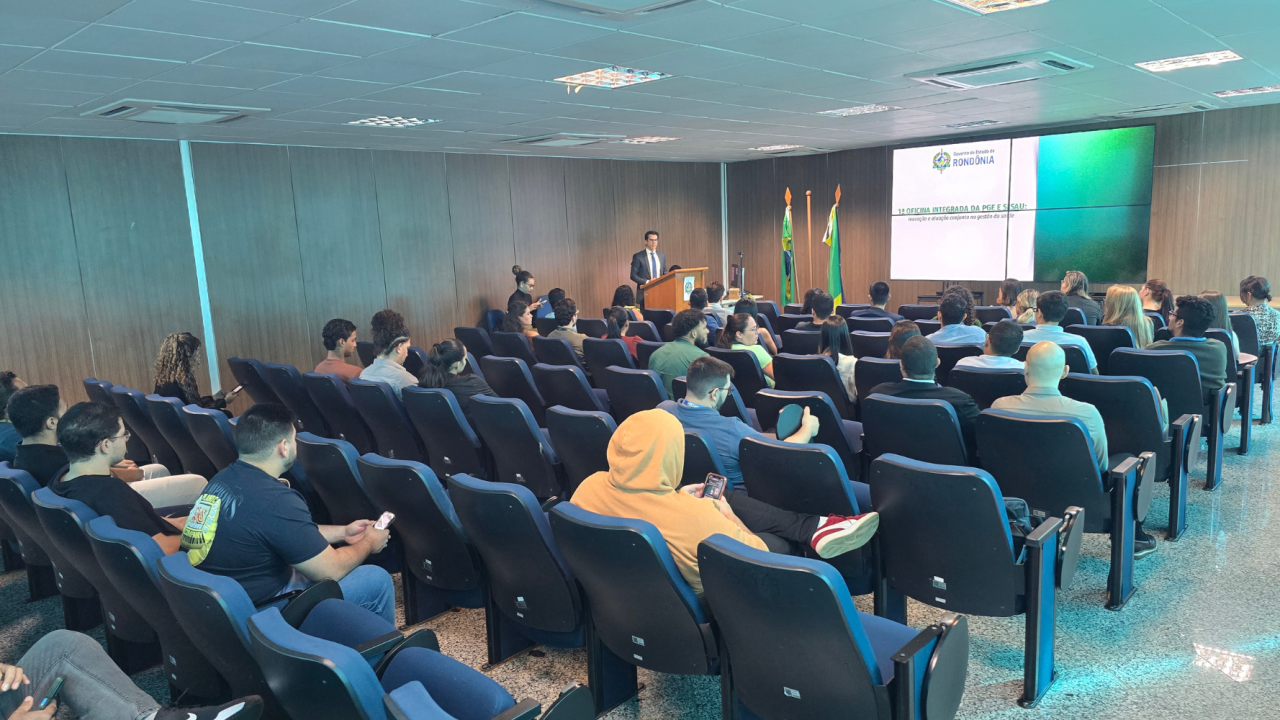 PGE-RO e SESAU realizam 1ª Oficina Integrada para fortalecer a atuação conjunta na área da saúde