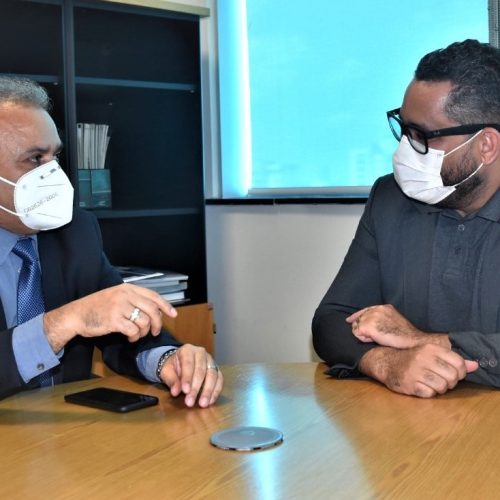 PGE recebe visita institucional de Conselheiro do TCE